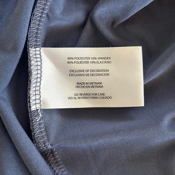 NWT Eddie Bauer Vintage Indigo Harmony Dress - Picture 6 of 7